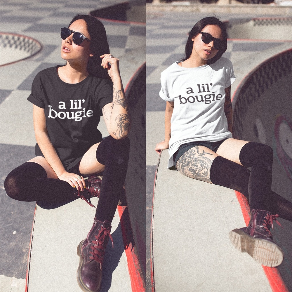 A Lil Bougie T-Shirt (3 Colors Available S - 2X)